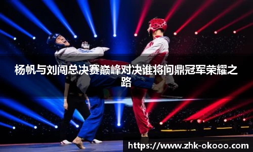 杨帆与刘闯总决赛巅峰对决谁将问鼎冠军荣耀之路